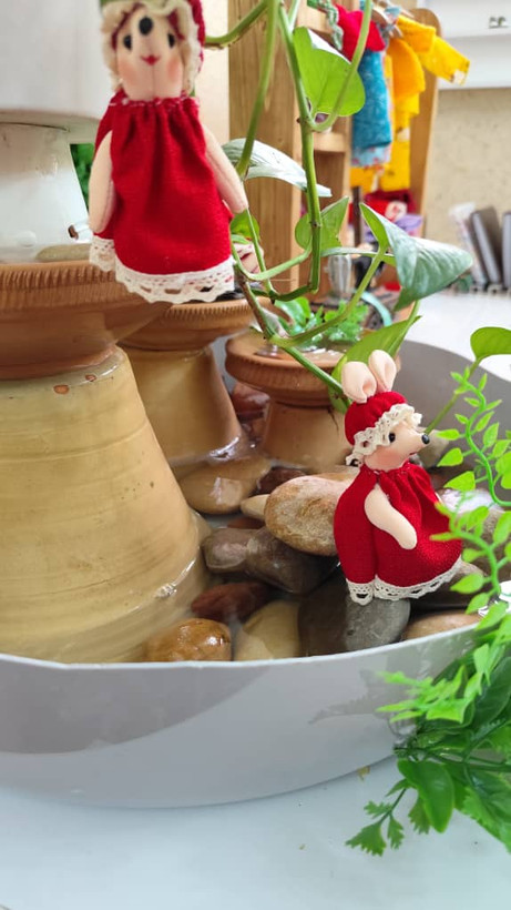 عروسک پارچهای موش پاسوییچی ۱۰ سانتی | دستدوز فانتزی و رنگارنگ